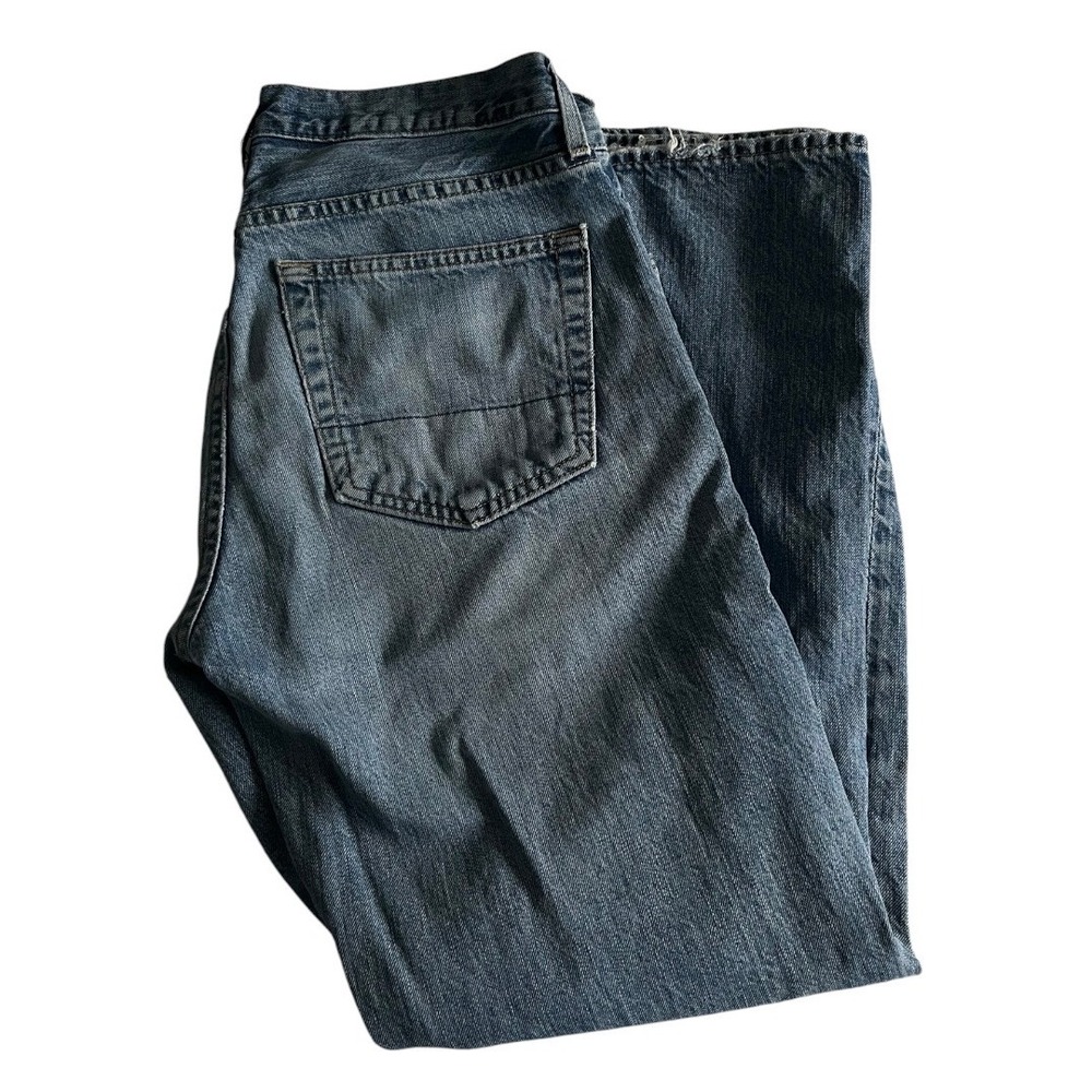 J. Crew Vintage Bootcut Jeans Mens 31x30 (32x31) Blue Light Wash Classic Western